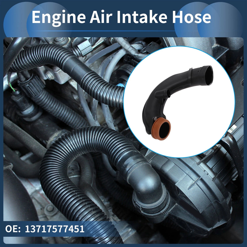 Engine Air Intake Hose Right for BMW 5 6 7 Series X5 X6 E70 (2007–2013)