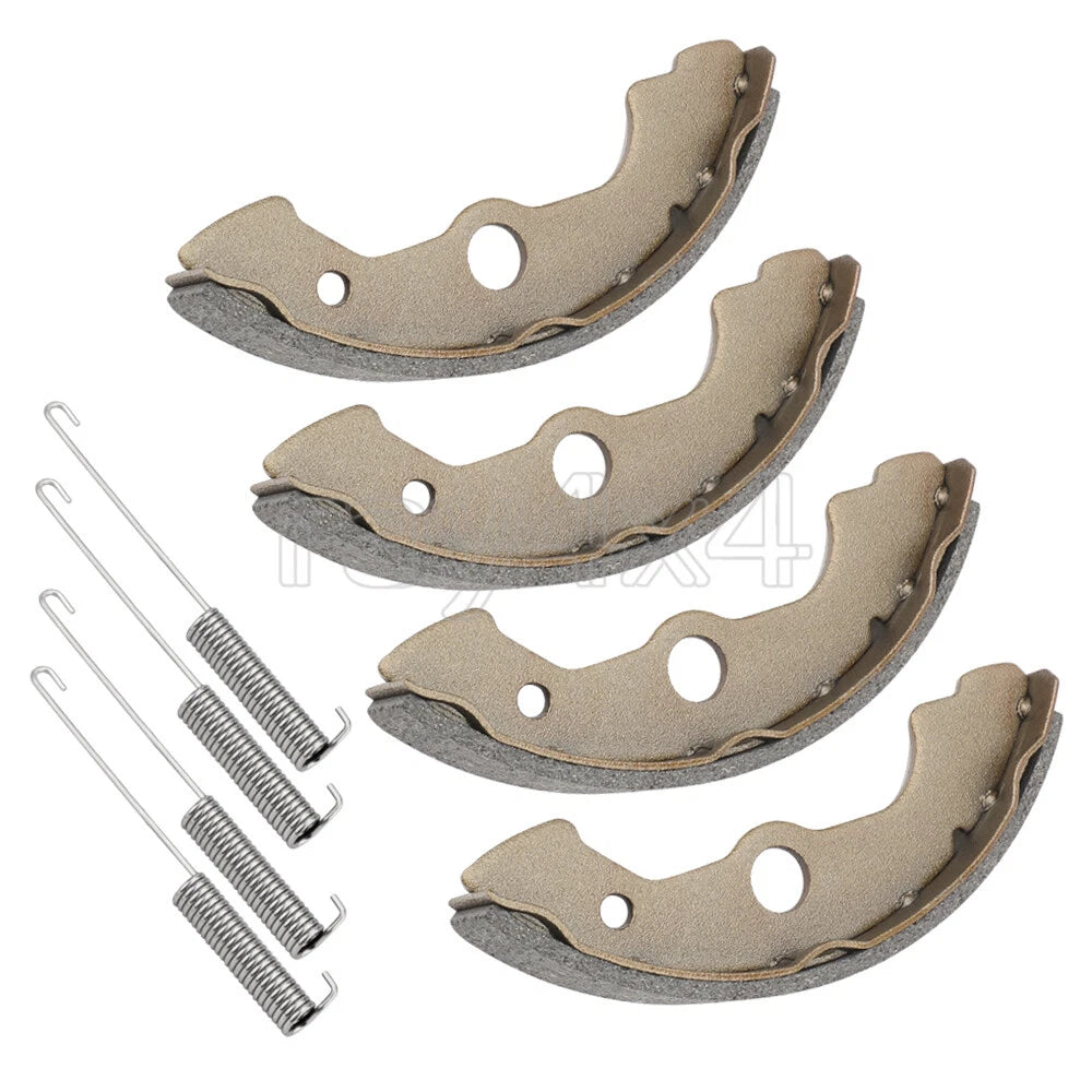 Front Brake Shoes & Spring Set for Honda Rincon 650 TRX650FA TRX650FGA (2003–2005)