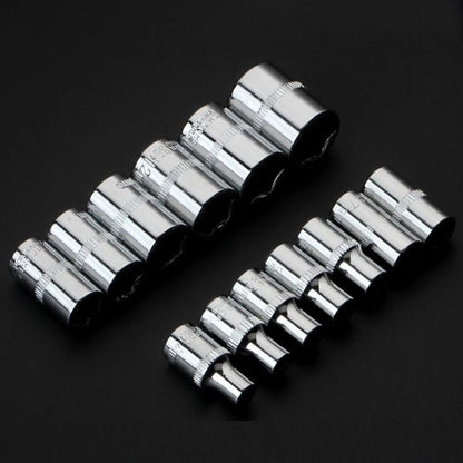 Set of 4 Socket Hexagon Sleeves 4-14mm Chrome Vanadium Steel Hex Keys