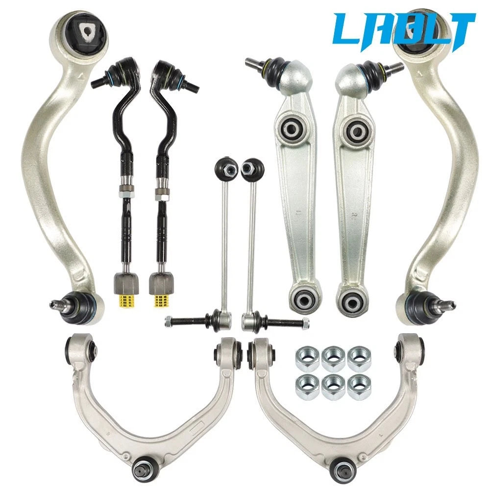 Front Suspension Control Arms Ball Joint Sway Link Tie Rod for BMW X5 X6 (2008–2013)