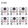6X Chainsaw Carburetor Kit for Husqvarna 257, 250R, Poulan 3300 (Walbro K20-HDA)