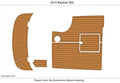 EVA Foam Faux Teak Deck Flooring for Bayliner 802 (2010)