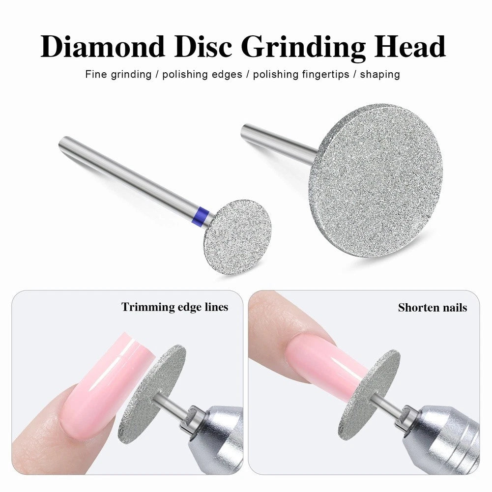 Nail Art Sanding Grinding Head Disc for Manicure Pedicure Tool
