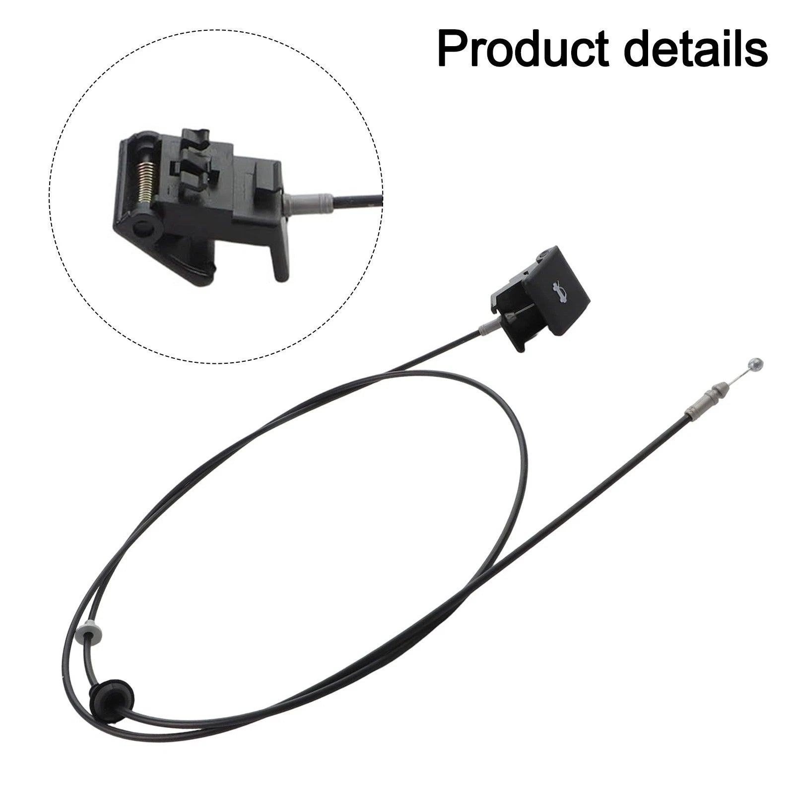 Hood Latch Release Handle Switch Cable for Mazda 3 (2004–2009)