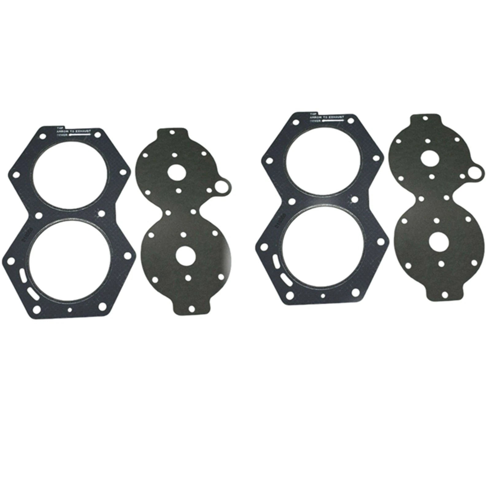 2X Head Cover Gasket Set for Evinrude Johnson V4 318358 (88–140 HP)