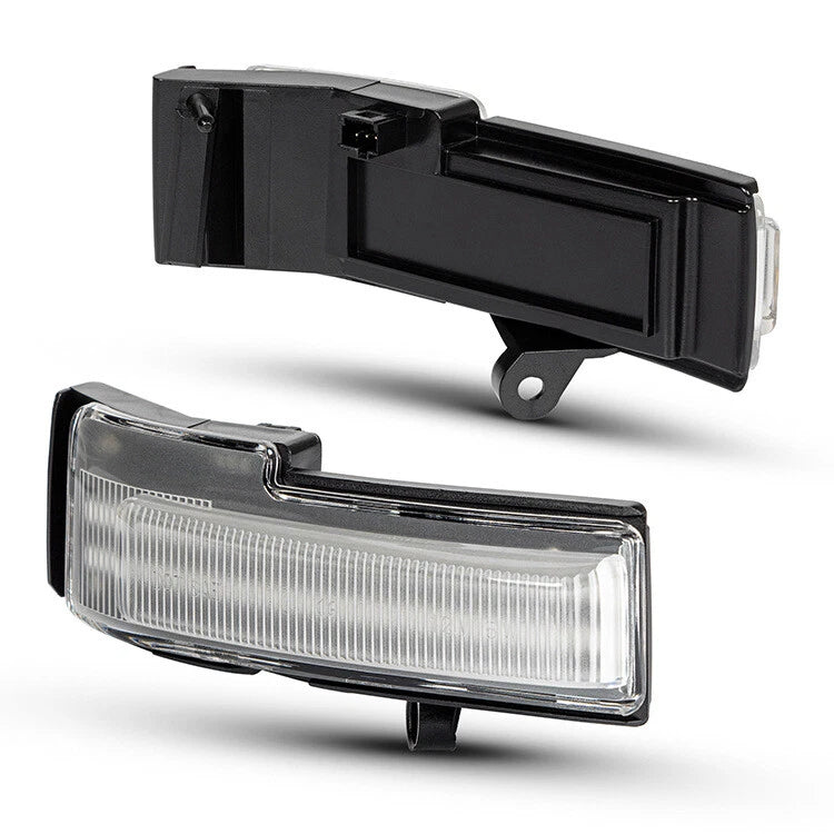 Clear LED Side Mirror Blinker Light Turn Signal Lamps for Ford F-150 (2015–2018)