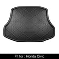 Cargo Trunk Tray Cargo Liner Rear Trunk Floor Mat for Honda Civic (2006–2011)
