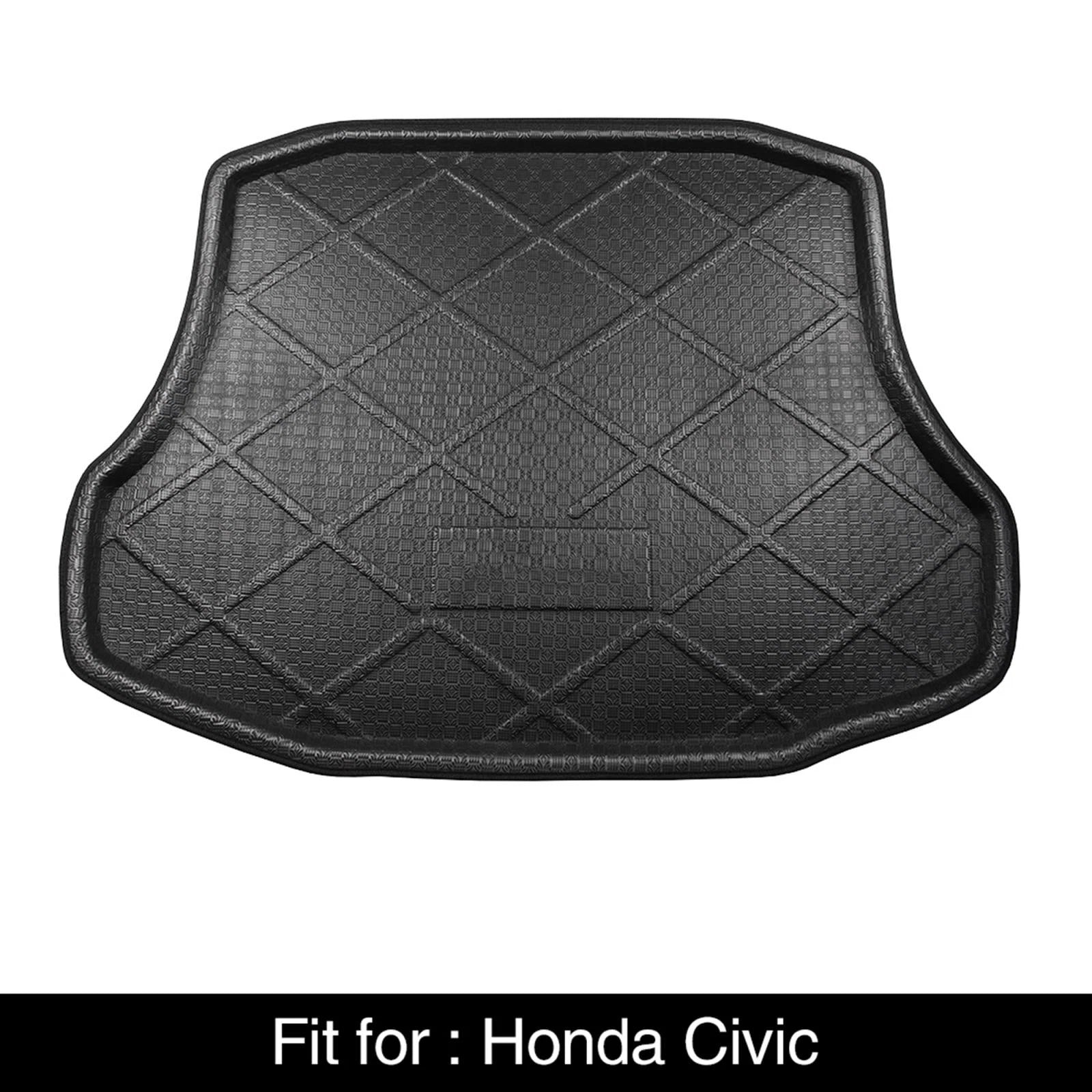Cargo Trunk Tray Cargo Liner Rear Trunk Floor Mat for Honda Civic (2006–2011)