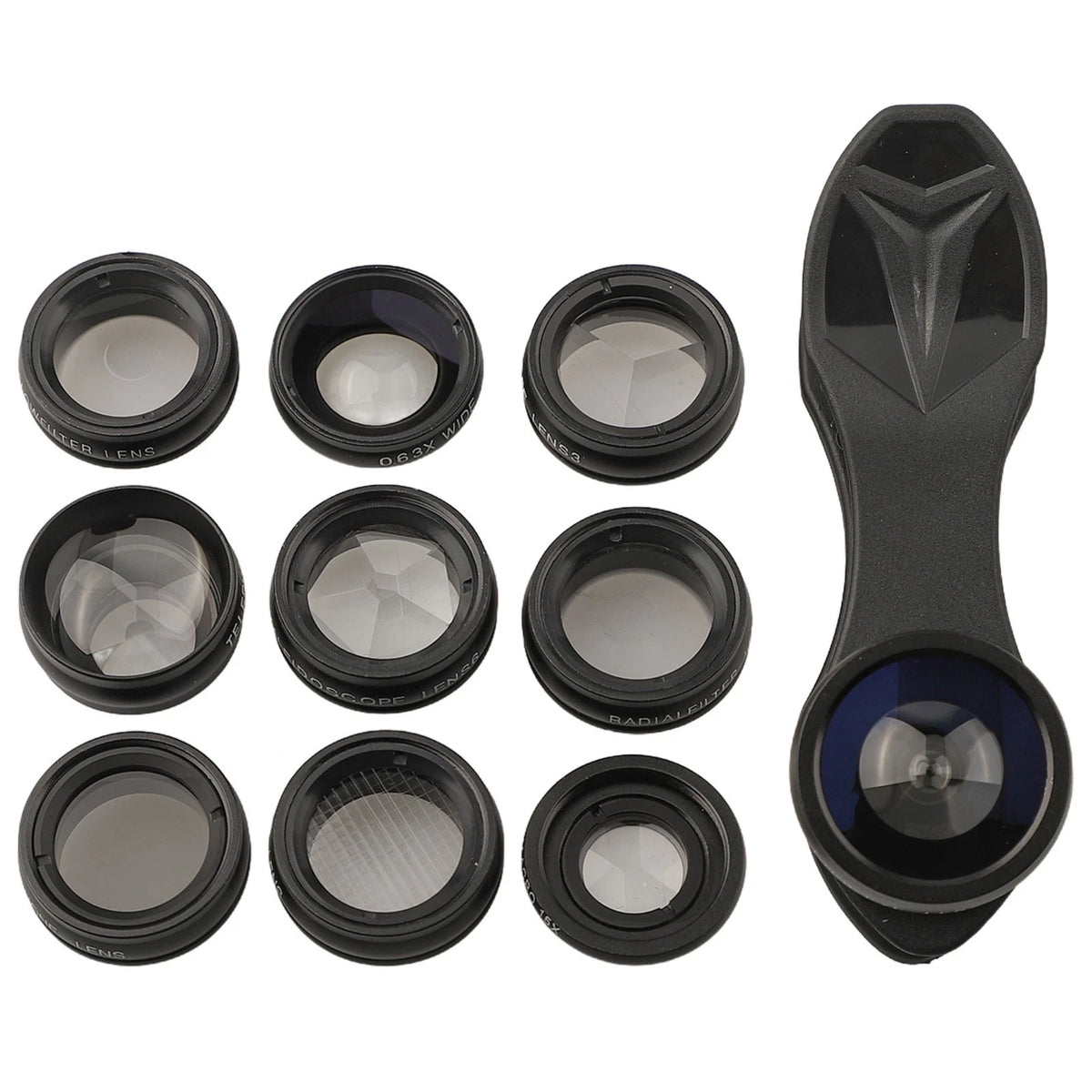 10-in-1 Mobile Phone Lens Set for Smartphones