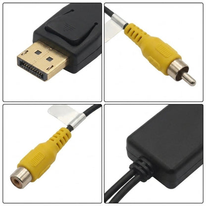 USB to CVBS Video Adapter for Android Phones Tablets (In Vehicle Setup)