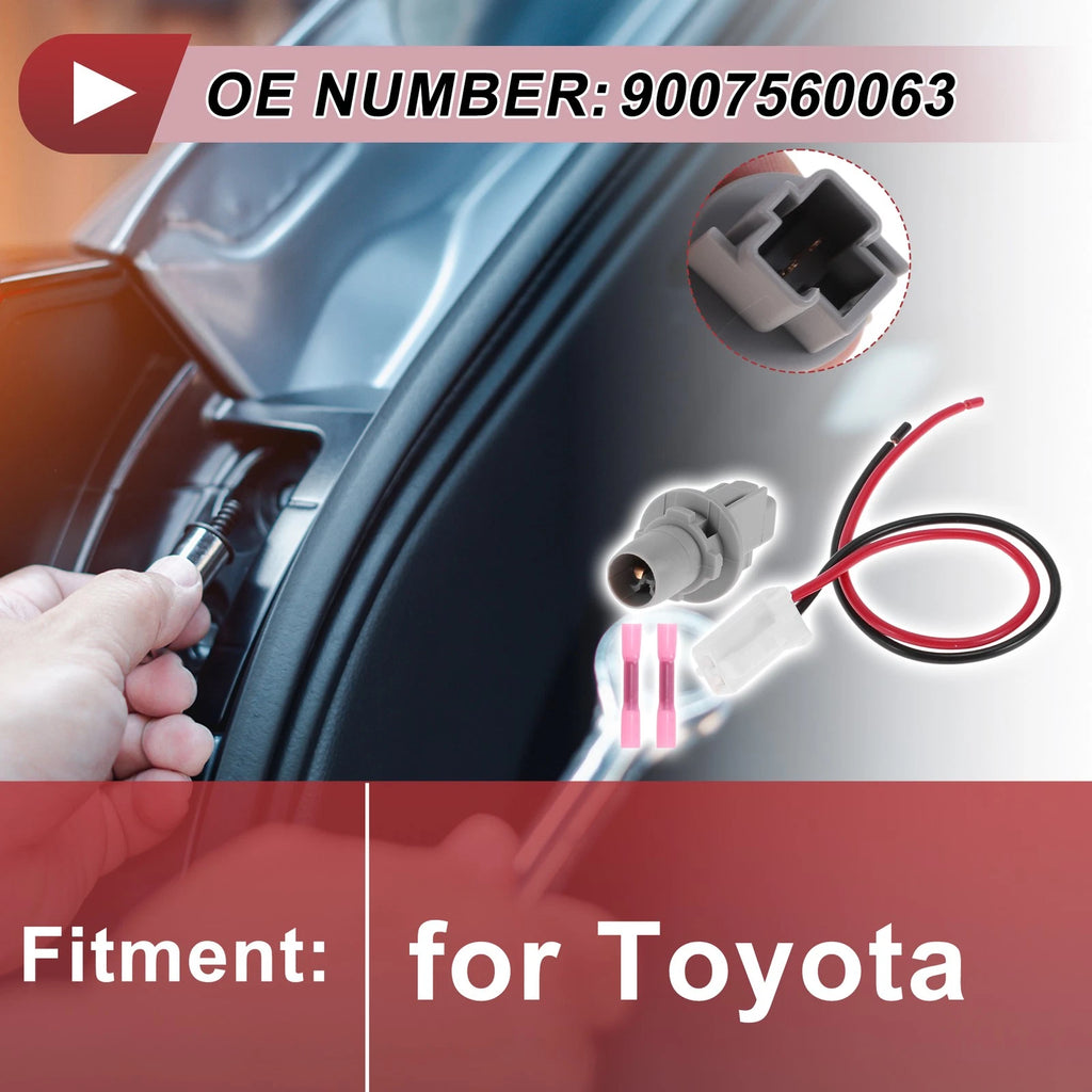 Backup Reverse Light Socket Wiring for Toyota (No. 9007560063)