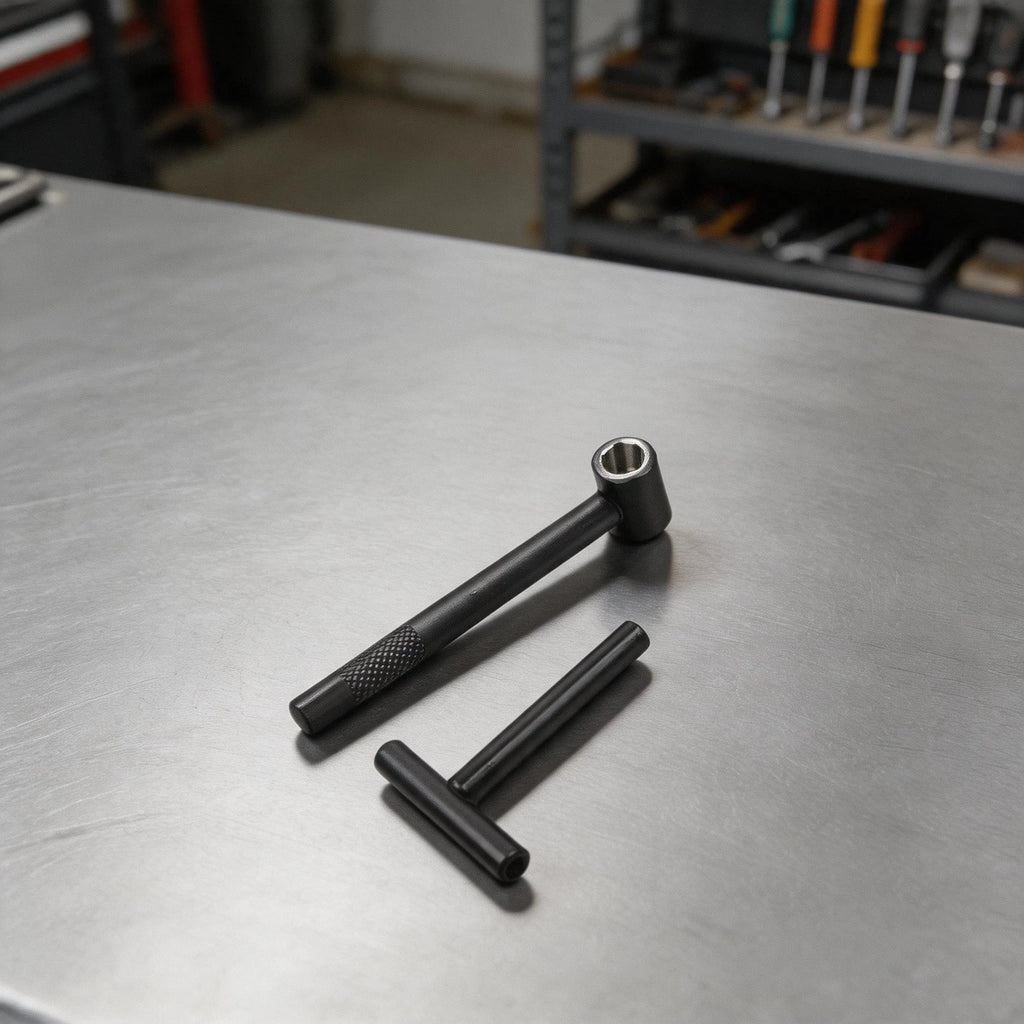 Motorcycle Valve Adjustment Tool for Quick Repairs and Screw Adjustments