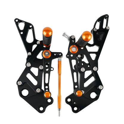 Adjustable Rearsets Foot Pegs for KTM RC 390 (2014–2021)