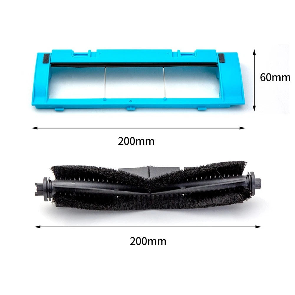 Main Roller Brush and Cover Kit for Blaupunkt Bluebot Precision Plus