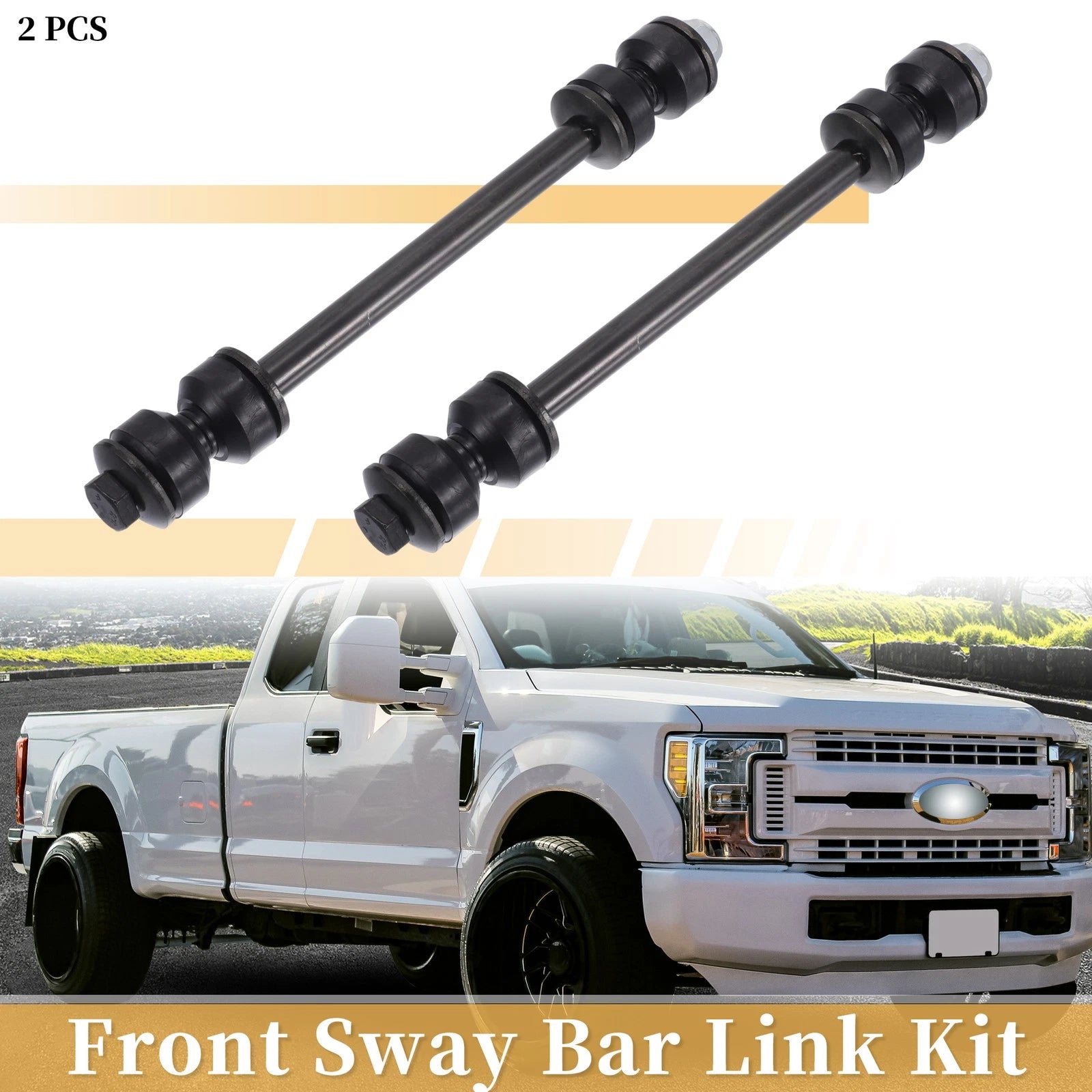 2PCS Front Stabiliser Sway Bar Link Replacement for Ford Ranger (1998–2011)