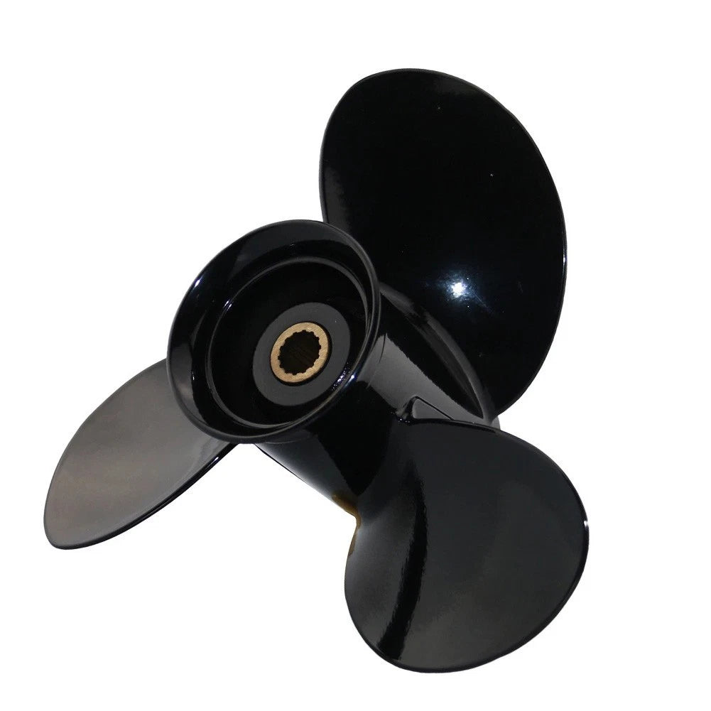 3-Blade Aluminum Propeller for Mercury Outboards (9-1/4 x 9 Inch, 14-Spline)