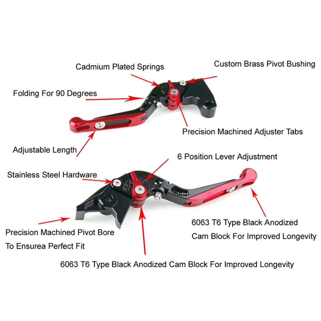 Adjustable Clutch Brake Lever for Honda CBR500R/CB500F (2019–2021) CBR300R (2019–2025) GD T9
