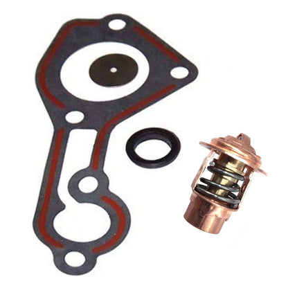 2X 803061T1 140° Thermostat Kit for Mercury Mariner (1970–1990)