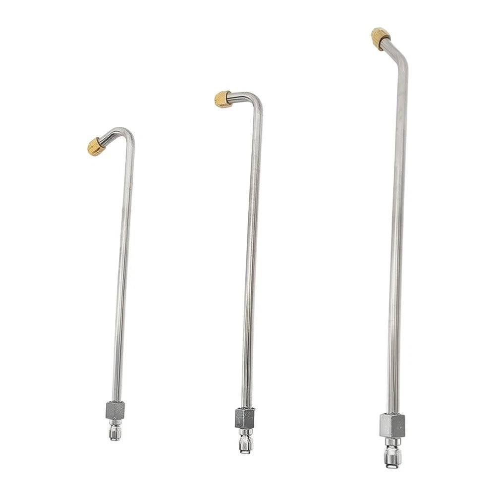 Set of 2 Stainless Steel Pressure Washer Nozzles 30° & 90° U Shape