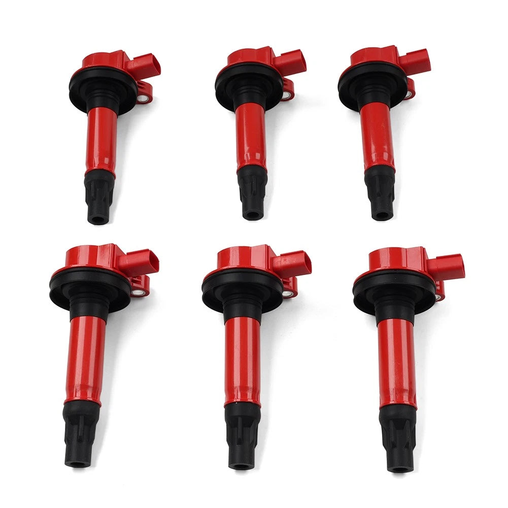 6X Ignition Coil UF553 for Ford Edge Explorer Mustang (2007–2019)
