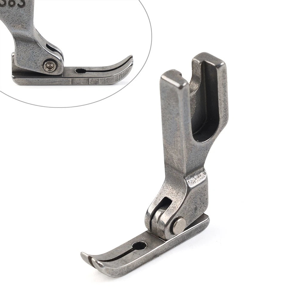 Narrow Hinged Zipper Foot for Juki Brother Industrial Sewing Machine (P363)