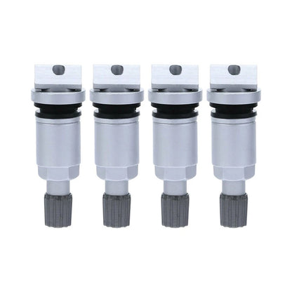 Set of 4 Tire Pressure Monitor Valve Sensor Stems TPMS Service Kit