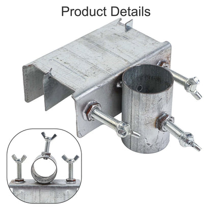 Heavy Duty Umbrella Holder for Outdoor Areas - Adjustable Clamp