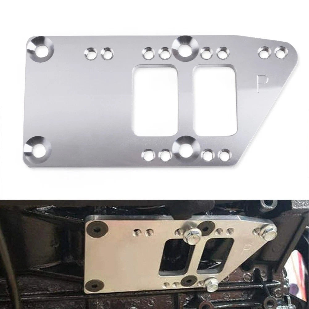 Bolt-on Engine Adapter Plate for Adjustable Fit Design