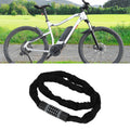 Resettable 5 Digit Bike Lock Security Chain Combination 150cm for Universal