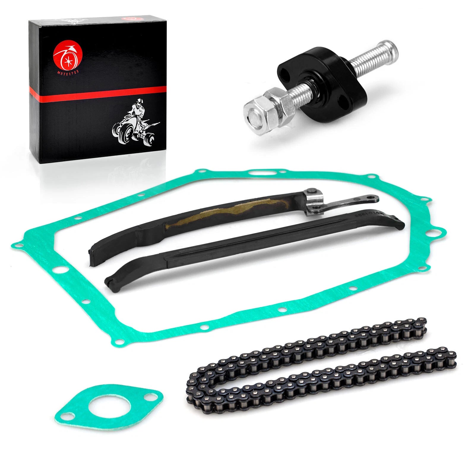 Timing Chain Guides Tensioner Gasket Kit for Warrior Raptor Big Bear 350 (1990–2006)