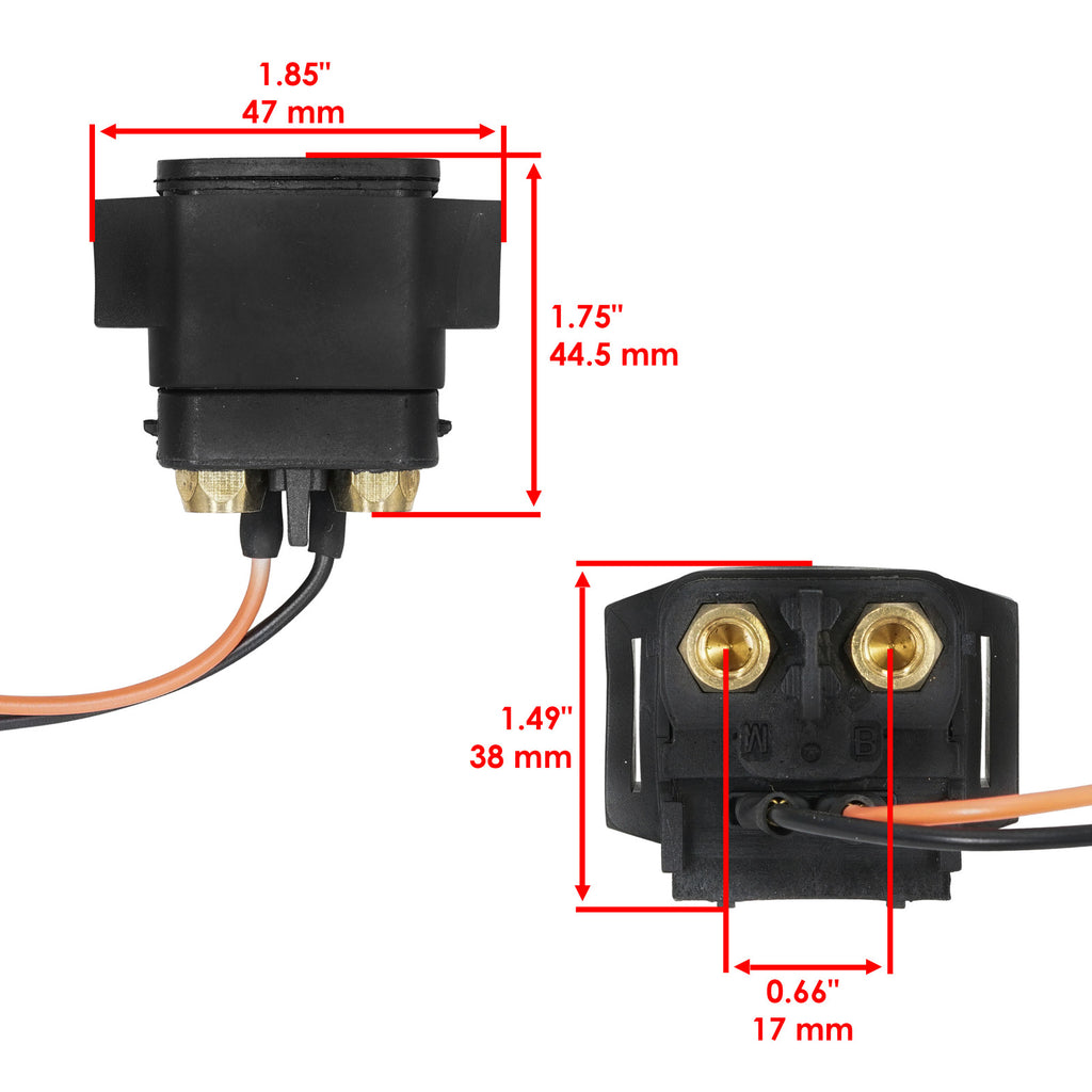 Starter Solenoid Replacement for Yamaha VX1100 Wave Runner Deluxe (2005–2014)