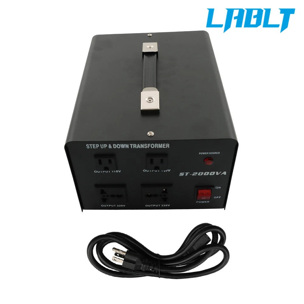 2000W Voltage Converter Transformer Step Up/Down 110-240V