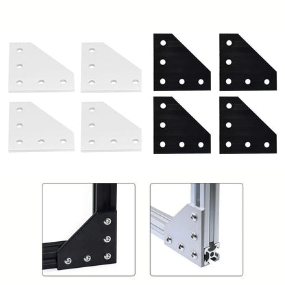 Screw In Joint Plate Corner Bracket for Aluminum Profiles (2020)