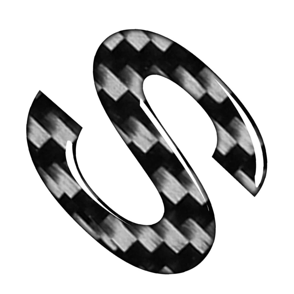 Car Badge Emblem Alphabet Letter Decals for