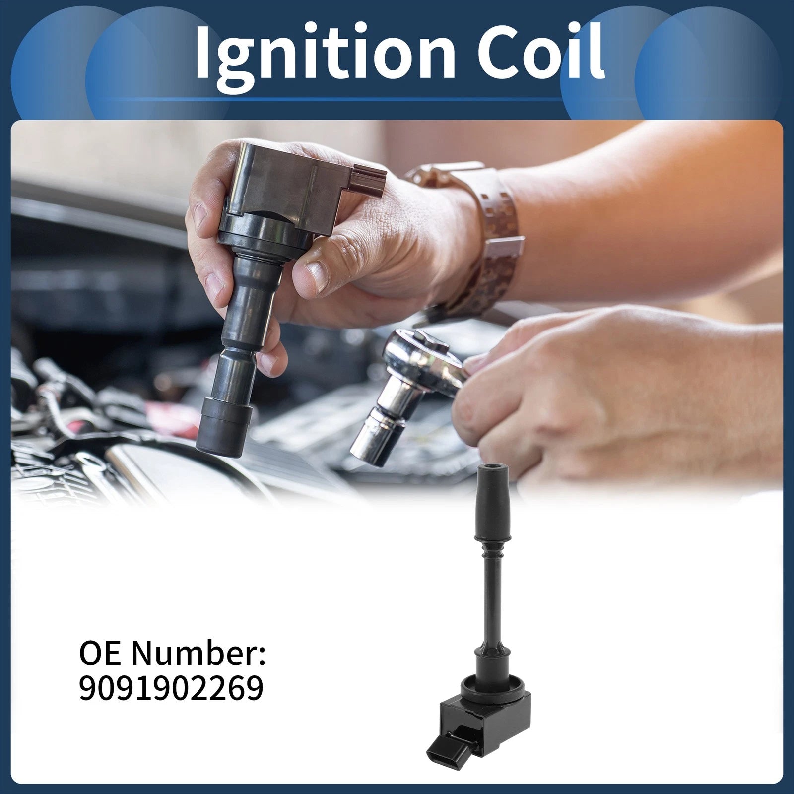 Ignition Coil Pack Replacement for Lexus GS200t RC200t IS200t (2016–2020)