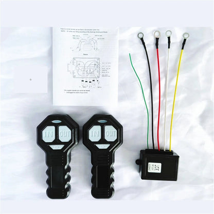 Wireless Remote Control Switch for Universal 12V 24V Winch (98ft/30m)