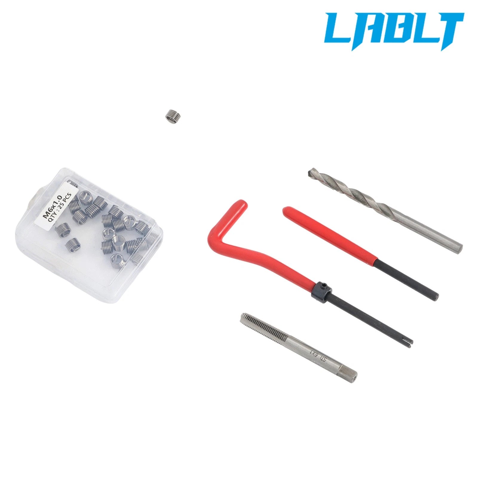 261-Piece Thread Repair Kit for SAE and Metric Applications