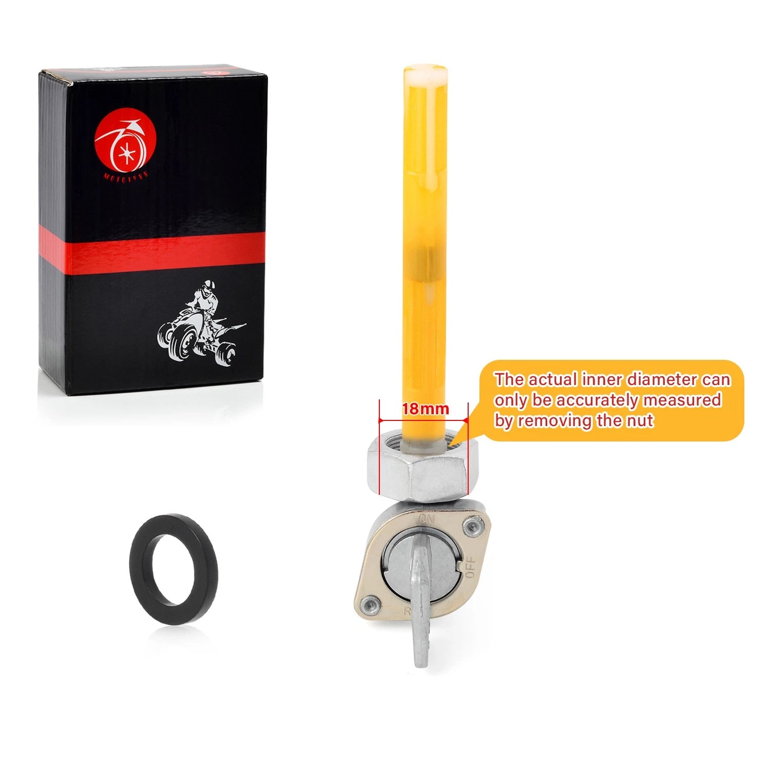 Fuel Valve Petcock for Honda CB650 CB650C CB750C CB900C (1981) 18mm1mm