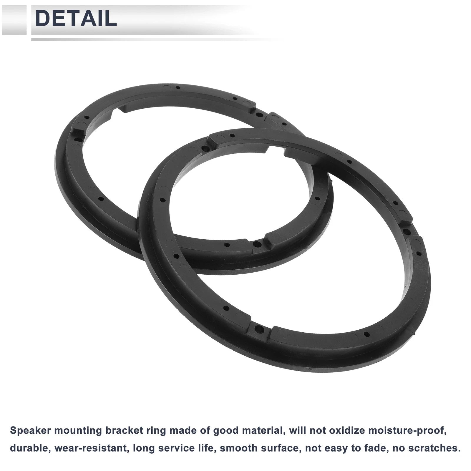 2X Speaker Spacer Ring Adapter for Suzuki 6.5" Tweeter