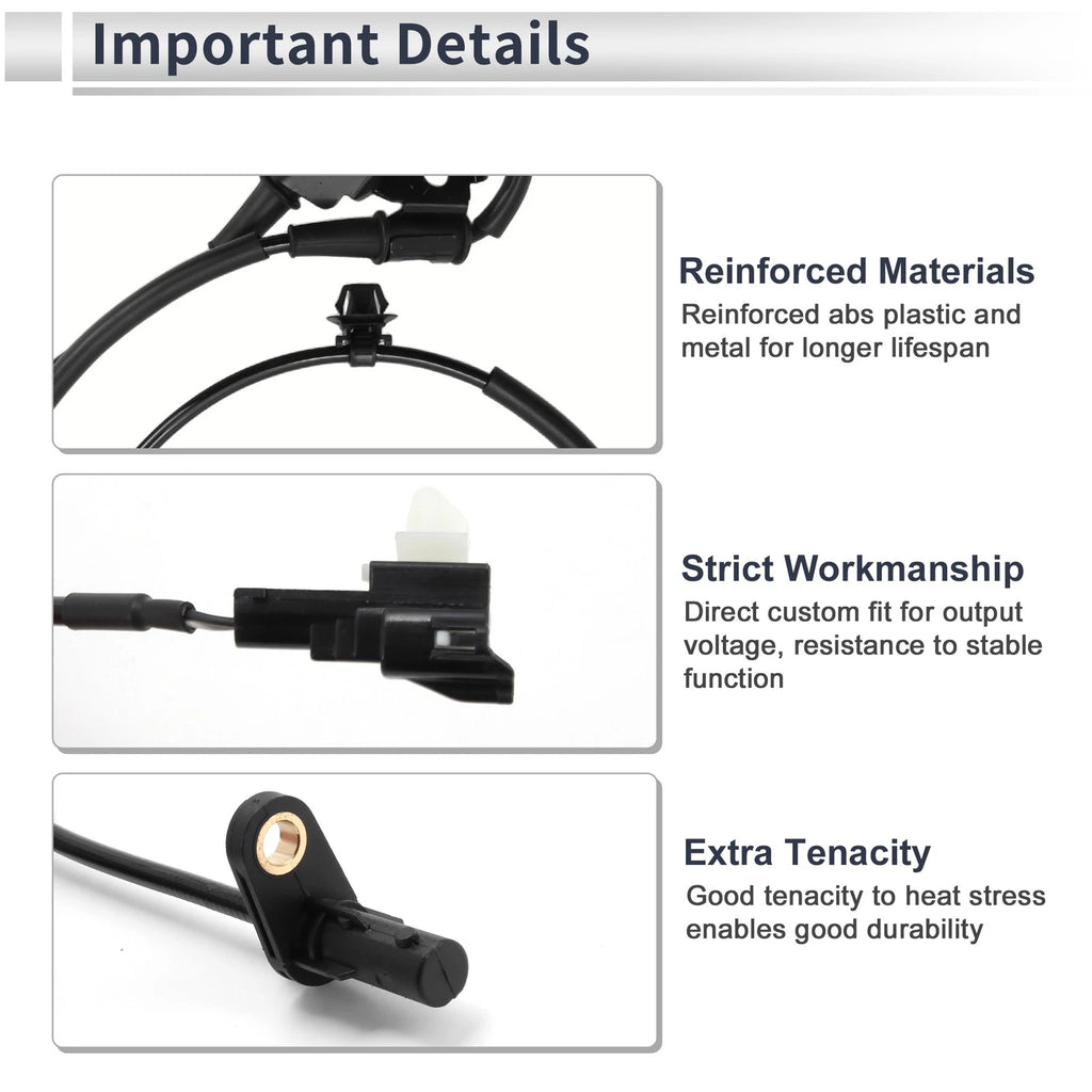 ABS Wheel Speed Sensor Replacement for Hyundai Azera (2012–2014)