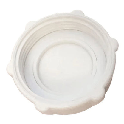 White Drain Valve Cap for Pools