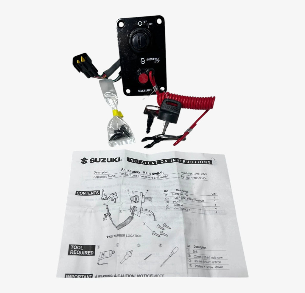 Ignition Switch Panel for Suzuki (37100-98J0)
