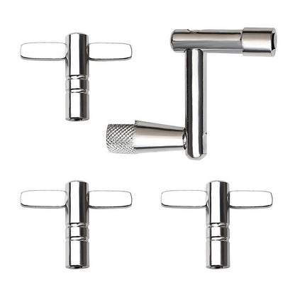 Set of 4 Drum Keys with Speed Key for Universal Drum Tuning