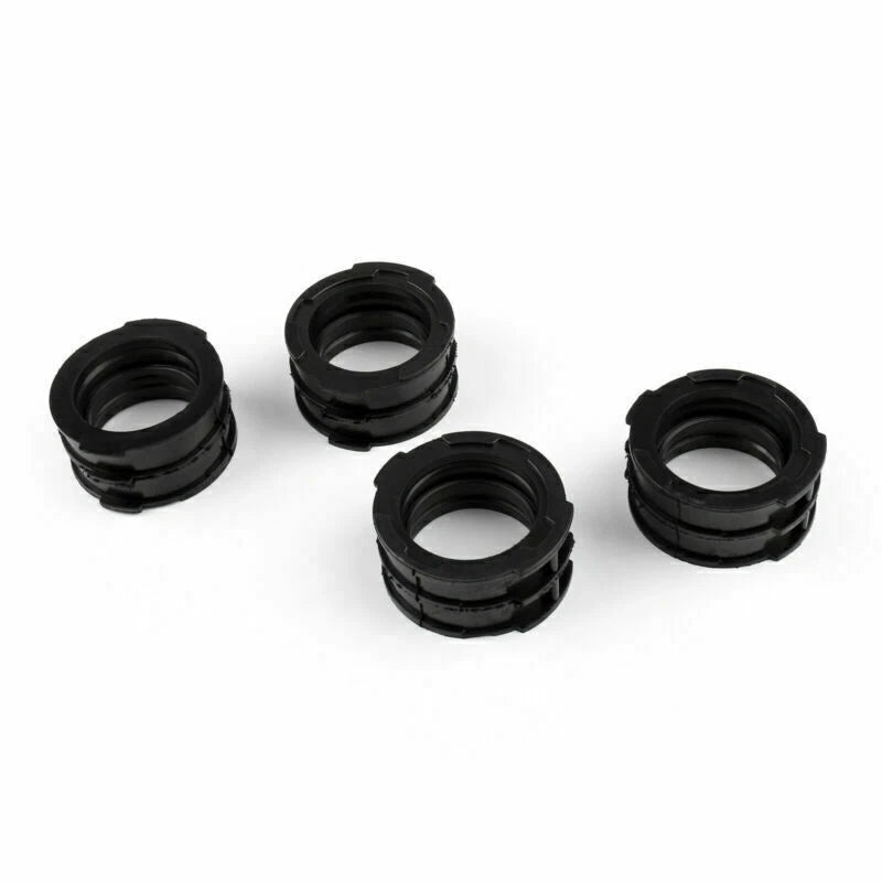 Set of 2 Carburetor Intake Flange Boots for Yamaha Vmax VMX1200 (1985–2007) 1FK-13597 T9