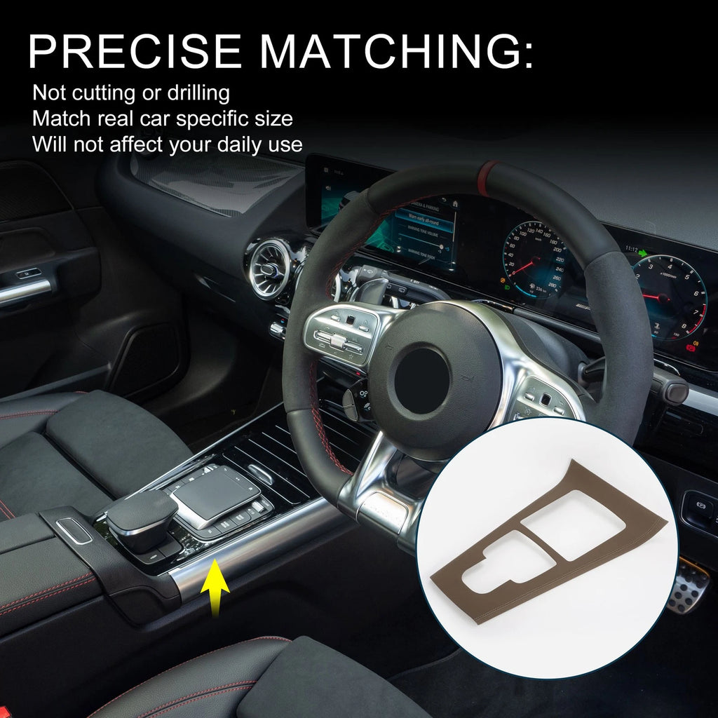 Center Console Panel Sticker Replacement for Mercedes-Benz GLA (2020–2021)