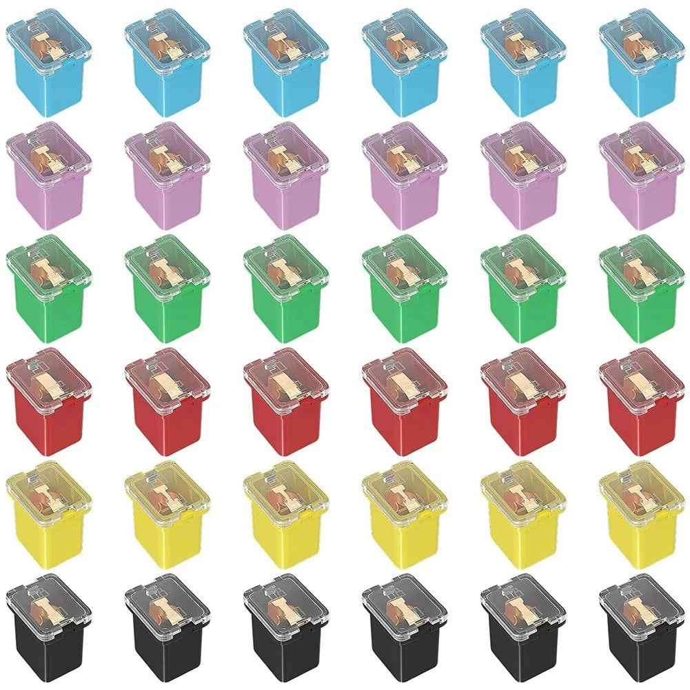 36-Piece Low Profile Fuse Kit for Automotive (20A, 30A, 40A, 50A, 60A, 80A)