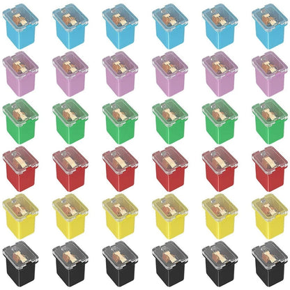 36-Piece Low Profile Fuse Kit for Automotive (20A, 30A, 40A, 50A, 60A, 80A)
