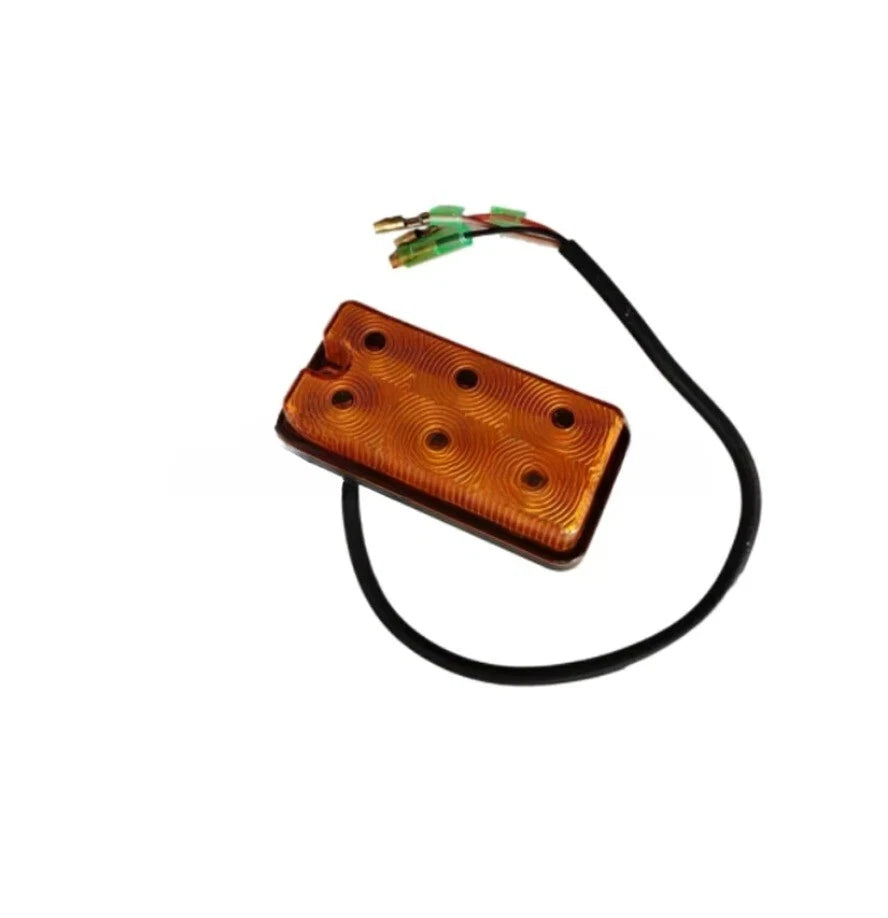 2PC Amber Turn Signal Light for Forklift (12V-80V)