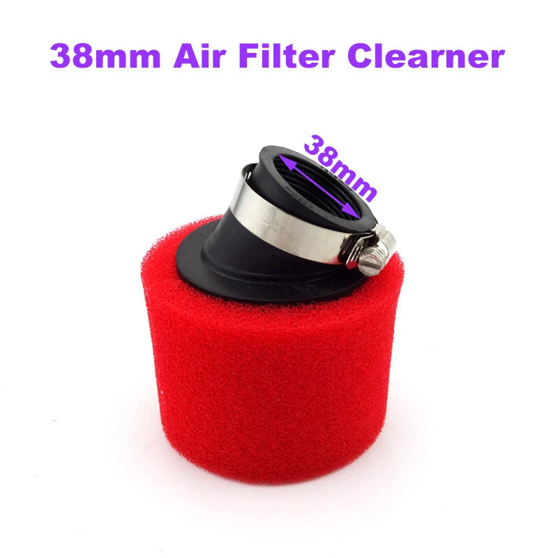 38mm Air Filter for 110cc 125cc Pit Dirt Monkey Bike ATV Quad