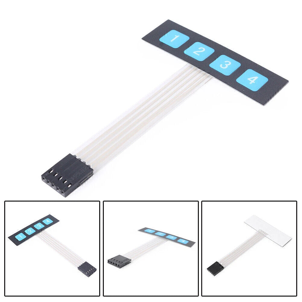1 Piece Key Matrix Membrane Switch Control Panel for